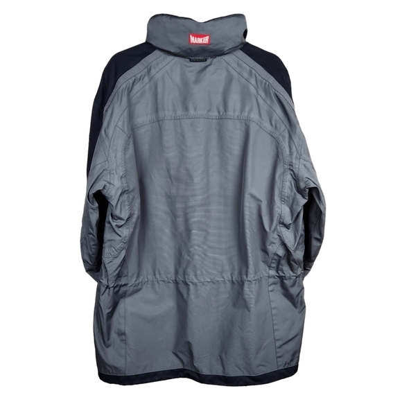 Marker Gray Ski Winter Snowboard Jacket Men's Size Medium - Picture 3 of 11